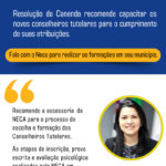 Conselho Tutelar: formações e assessoria do Neca